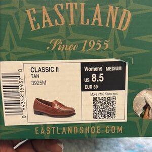 Eastland Tan Loafers Classic Slip-Ons